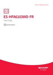 Sharp ES-HFA6103WD-FR Manuel De L'utilisateur