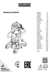 Kärcher IVM 60/24-2 M ACD WS Mode D'emploi