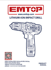 EMTOP ECIDL1262 Serie Manuel Du Produit