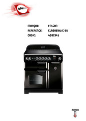 Falcon Classic Deluxe-90 Induction Mode D'emploi & Instructions D'installation