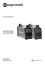 Magmaweld monoTIG 165ip Manuel D'utilisation