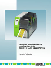 Phoenix Contact THERMOMARK ROLLMASTER 300 Manuel D'utilisation