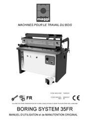 Maggi BORING SYSTEM 35FR Manuel D'utilisation