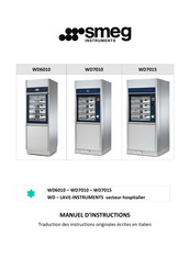 Smeg WD6010 Manuel D'instructions