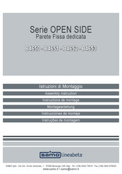 Samo OPEN SIDE Serie Instructions De Montage