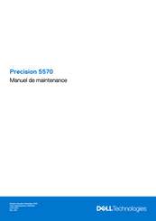 Dell Precision 5570 Manuel De Maintenance