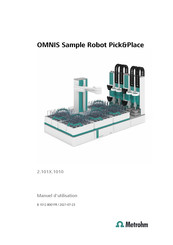 Metrohm OMNIS Sample Robot Pick&Place Manuel D'utilisation