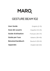 Marq GESTURE BEAM 102 Guide D'utilisation