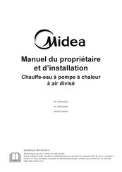 Midea MHW-F20WN3 Manuel Du Propriétaire Et D'installation