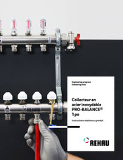 Rehau PRO-BALANCE 1 po Guide Du Produit