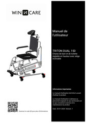 winncare TRITON DUAL 150 Manuel De L'utilisateur