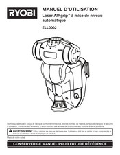 Ryobi AIRgrip ELL0002 Manuel D'utilisation