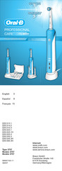 Braun Oral-B PROFESSIONAL CARE 1500 Manuel D'utilisation