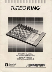 Kasparov Turbo King Mode D'emploi