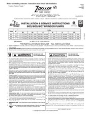 Zoeller 807-0001 Instructions D'installation