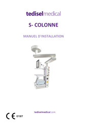 tediselmedical S-COLONNE Manuel D'installation