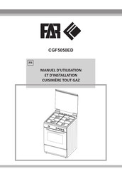 FAR CGF5050ED Manuel D'utilisation Et D'installation