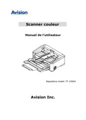 Avision FT-1906H Manuel De L'utilisateur