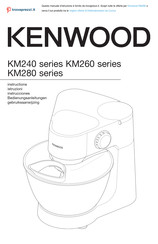 Kenwood KM286 Manuel D'instructions