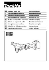 Makita DDA351Z Manuel D'instructions