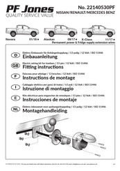 PF Jones 22140530PF Instructions De Montage