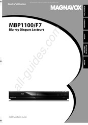 Funai Electric Magnavox MBP1100/F7 Guide D'utilisation