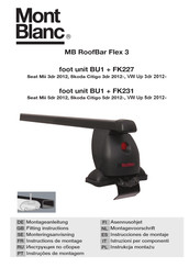 Mont Blanc FK231 Instructions De Montage