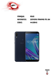 Asus Zenfone Max Pro M1 Manuel De L'utilisateur