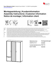 Rauch AG816.21C1 Notice De Montage