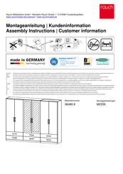 Rauch M2339 Instructions De Montage