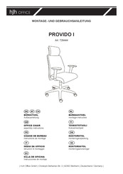 hjh OFFICE PROVIDO I 729444 Instructions De Montage