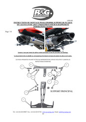 R&G LP0189BK Instructions De Montage