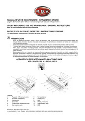 R.G.V. SBP 55 Notice D'utilisation Et Entretien