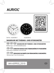 Auriol 4-LD6584-2 Instructions D'utilisation Et De Sécurité