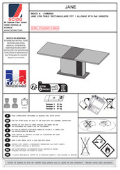 SCIAE JANE 0709 24SB2730 Instructions De Montage