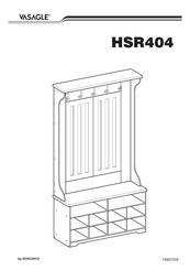 Songmics VASAGLE HSR404 Mode D'emploi
