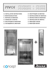 RAVAK PIVOT PT-PDOP2 Instructions De Montage