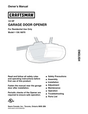 Craftsman 139.18070 Manuel D'instructions