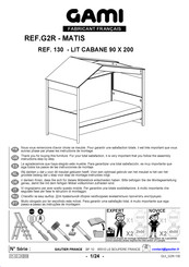 Gami MATIS G2R 130 Instructions De Montage