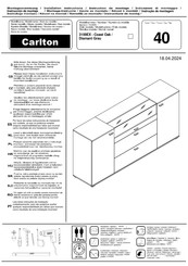 CONFORAMA Carlton 3159EX 598213 Instructions De Montage