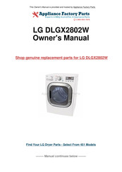 LG DLG2302W Guide De L'utilisateur Et Directives D'installation