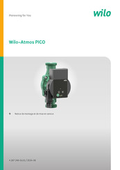 Wilo Atmos PICO Serie Notice De Montage Et De Mise En Service