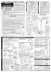 Hitachi RAC-18WPA Manuel D'installation