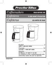 Proctor Silex 48521 Mode D'emploi