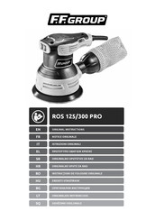 F.F. Group ROS 125/300 PRO Notice Originale