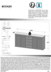 Forte BCCK251 Notice De Montage