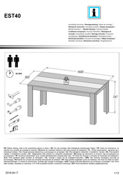 Forte EST40 Notice De Montage