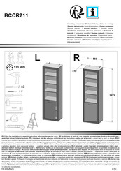 Forte BCCR711 Notice De Montage