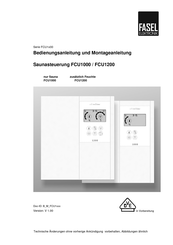 FASEL Elektronik FCU1200 Mode D'emploi Et Instructions De Montage