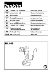 Makita ML106 Manuel D'instructions